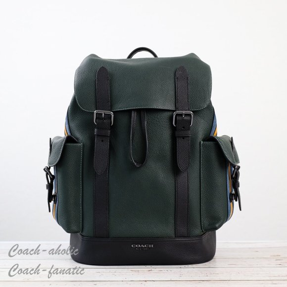 Coach | Bags | Nwt Coach Cb93 Hudson Backpack With Varsity  display picture 2